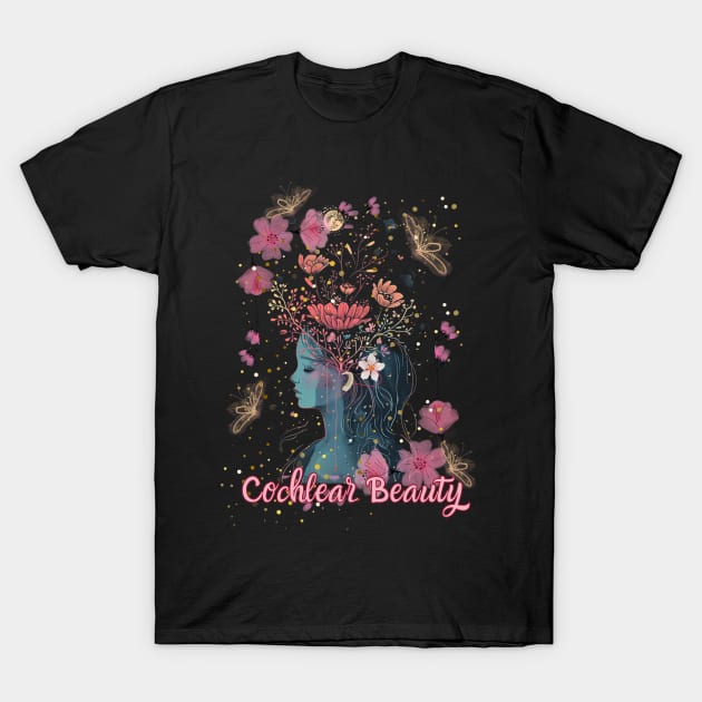 Cochlear Beauty | Cochlear Implant | Deaf T-Shirt by RusticWildflowers